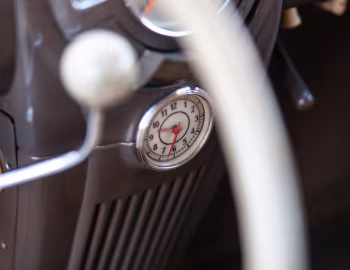 Интерьер 1938 Lincoln Zephyr Convertible Sedan (86H 740)