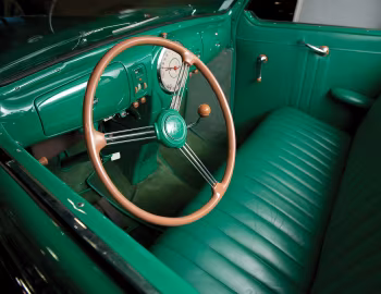 Интерьер 1939 Lincoln Zephyr Convertible Sedan (96H 74)