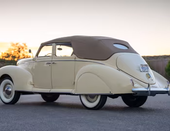 1939 Lincoln Zephyr Convertible Sedan (96H 74)