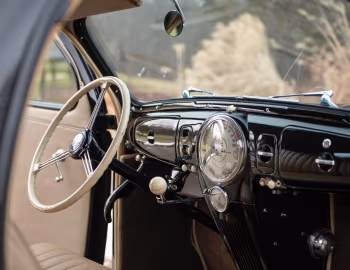 Интерьер 1939 Lincoln Zephyr Coupe (96H 72)