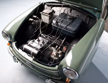 Пад капотам Lloyd LP 400 '1953–57