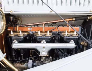 Under the hood 1913 Locomobile Model M 48-3 Baby Tonneau