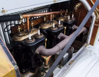 Under the hood 1913 Locomobile Model M 48-3 Baby Tonneau