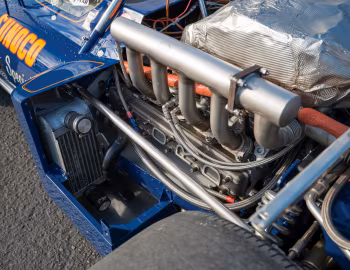 Bajo el capó Lola-Colt T150 Indy Car '1968–72