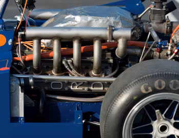 Bajo el capó Lola-Colt T150 Indy Car '1968–72