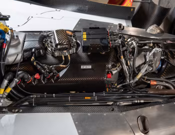 Bajo el capó Newman/Haas Racing Lola B02/00 '2006