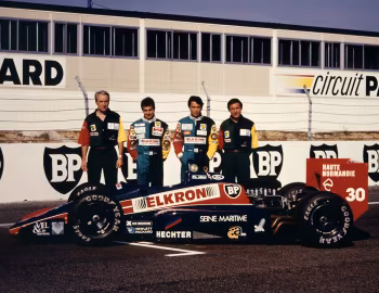 Lola LC87, Gérard Larrousse, Yannick Dalmas, Philippe Alliot