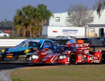 SpeedSource Mazda SKyActiv-D, Dempsey Racing Porsche 911 GT America