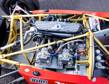 Bajo el capó Lola Mk2 '1960