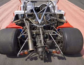 Bajo el capó Compagnie Primagaz Lola T298 '1981