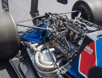 Bajo el capó Galles-Kraco Racing Lola T90/00 '1990