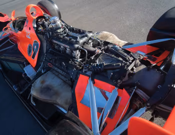 Bajo el capó Vince Granatelli Racing Lola T91/00 '1991