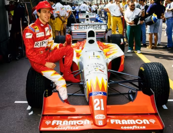 Lola T93/30, Luca Badoer