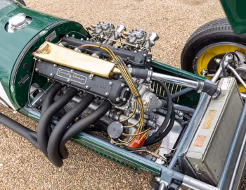 Sob o capô Lotus-Climax 12 (353) '1957