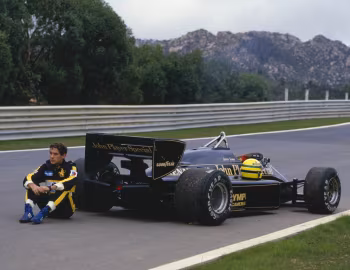 Lotus 97T, Ayrton Senna da Silva