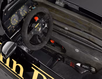 Intérieur Lotus 98T '1986