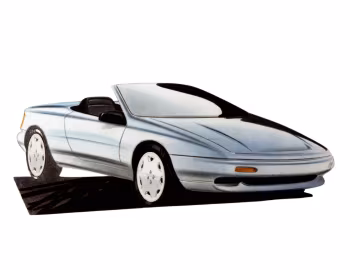 Croquis Lotus Elan Proposal (M100) '1986