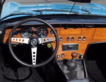 Painel frontal Lotus Elan S4 Drop-head Coupé (Type 45) '03.1968–73