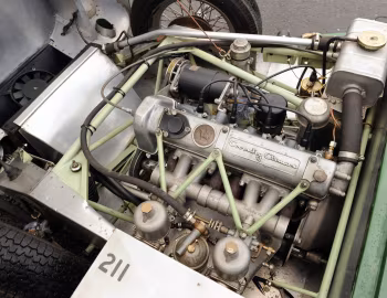 Sob o capô Lotus Eleven (Series I) '1956–57
