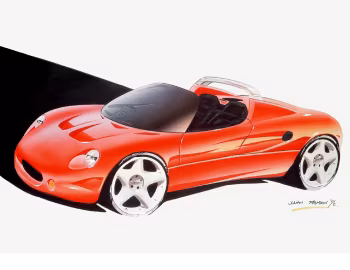 Croquis Lotus Elise '1995–2001
