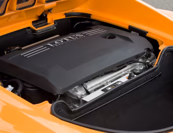 Sob o capô Lotus Elise S [UK-spec] '2012–15