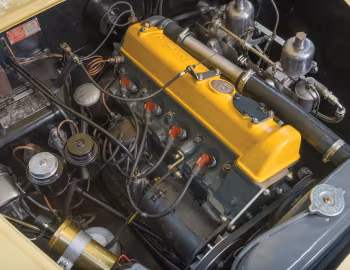 Sob o capô Lotus Elite Super 95 (#1659) '1962
