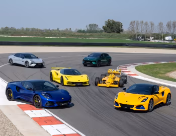 Lotus 99T, Lotus Evija, Lotus Emira, Lotus Eletre, Lotus Emeya