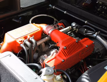 Sob o capô Lotus Esprit S4s '1995–96