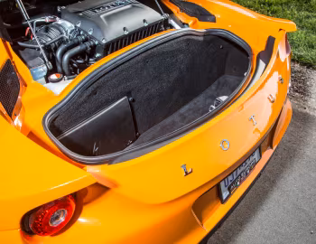 Porta-malas 2017–18 Lotus Evora 400 [North America] '2016–18