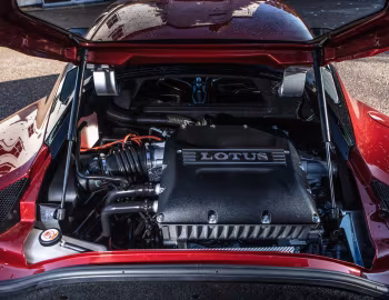Sob o capô Lotus Evora GT410 [UK-spec] '2020–21