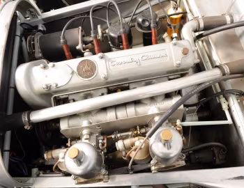 Sob o capô Lotus Mark VI '1952–57