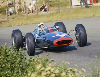 Reg Parnell Racing Lotus 25 BRM, Richard Attwood