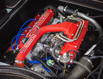 Sob o capô Lotus Turbo Esprit HC Limited Edition '1987