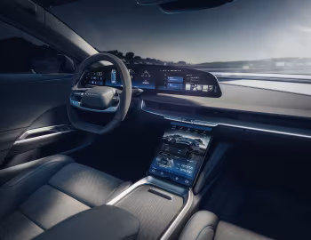 Интерьер 2023–н.в. Lucid Air Sapphire [North America] '2023–н.в.