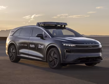 Lucid Autonomous Robotaxi Prototype '07.2025