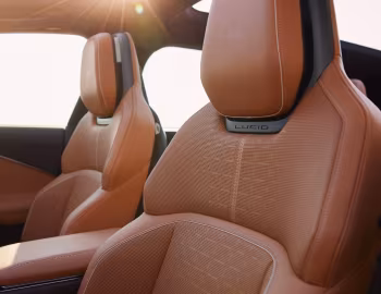 Interior 2025–pr. Lucid Gravity Grand Touring [North America] '2024–pr.