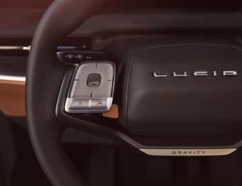 Interior 2025–pr. Lucid Gravity Grand Touring [North America] '2024–pr.