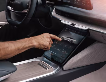 Интерьер 2022 Lucid Air "Dream Edition" [North America] '2021