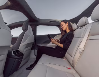 Интерьер 2022 Lucid Air "Dream Edition" [North America] '2021