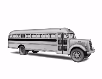 1949 Mack EH School Bus by Hicks
