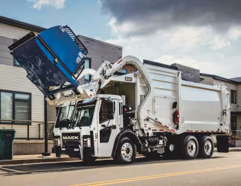 Mack LR Heil Front Loader Refuse Truck '2015–pr.