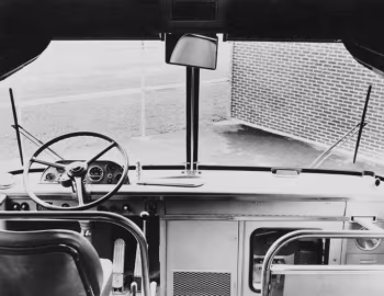 Painel frontal Mack 97-D '1956–58