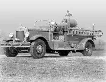 1935 Mack Model B Fire Engine