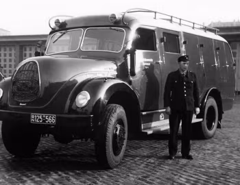 Magirus-Deutz A 3500 Tanklöschfahrzeug Metz TLF 15 '1953
