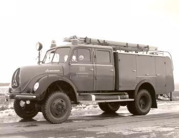 Magirus-Deutz F Mercur 125 A Tanklöschfahrzeug TLF 16 '1958–61