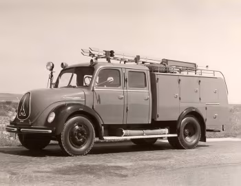 Magirus-Deutz F Mercur 125 Tanklöschfahrzeug TLF 16 '1958–60