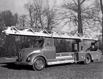 Magirus-Deutz S 3500 Feuerwehr-Drehleiter DL 25 '1953