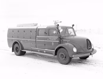 Magirus-Deutz S 6500 Tankloschfahrzeug TLF 25 [Uruguay] '12.1952