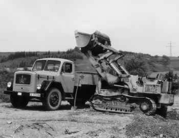 Magirus-Deutz Saturn 150 K Dreiseitenkipper, Frisch