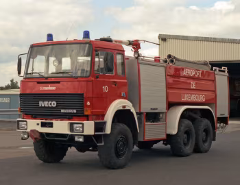 Iveco-Magirus 260-25 AHW 6×6 Rosenbauer GTLF [Luxembourg] (P) '1984